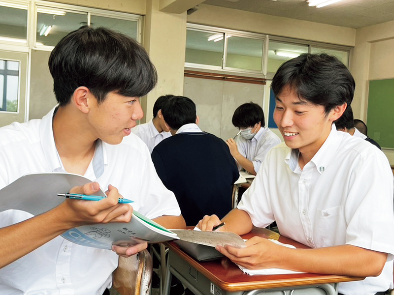 自分の進路に合わせた選択学習